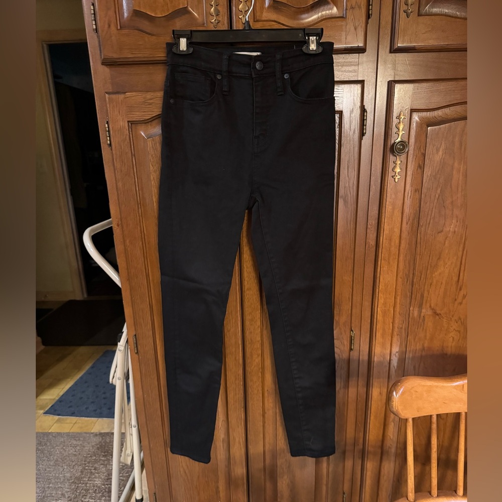 Madewell Curvy High Rise Black Women's Jeans, size 26
